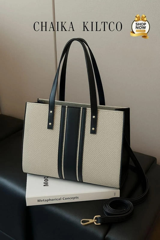 canvas textured women multicolor handbag